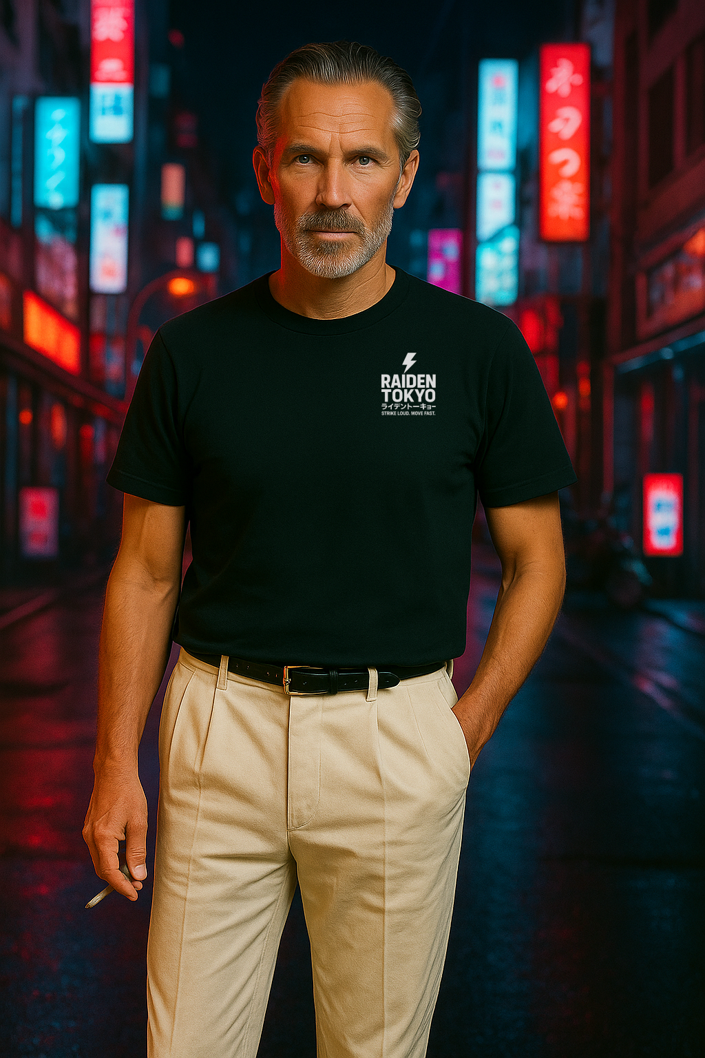 RAIDEN TOKYO | Edición Negra – STRIKE LOUD.