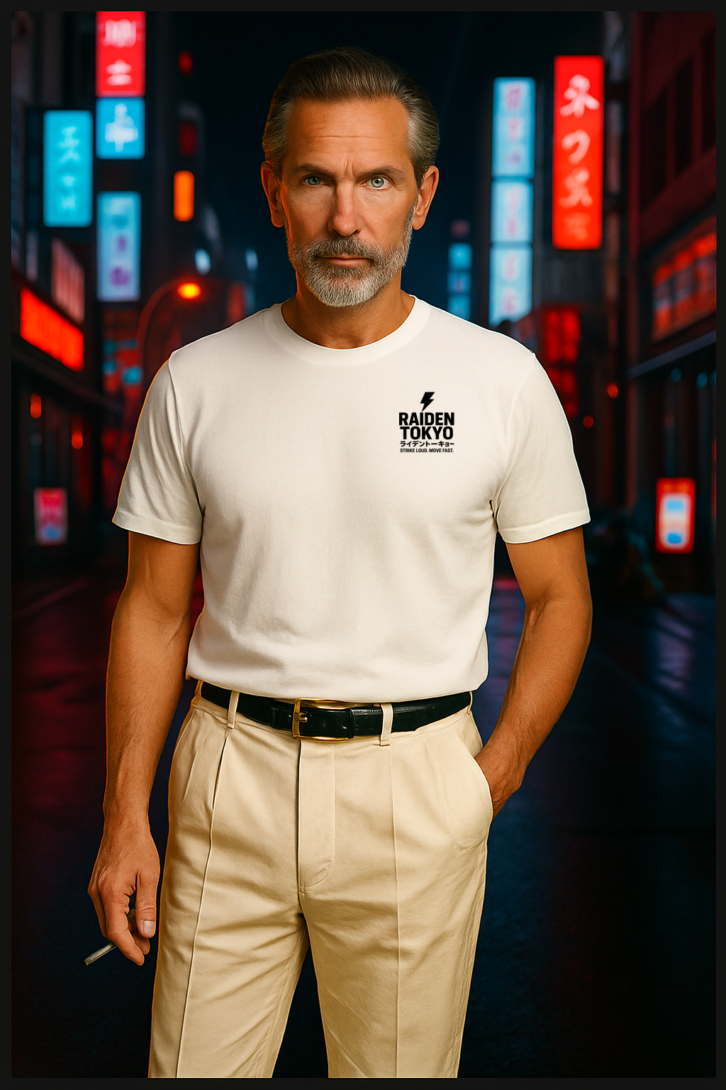 RAIDEN TOKYO | Edición Blanca – STRIKE LOUD.